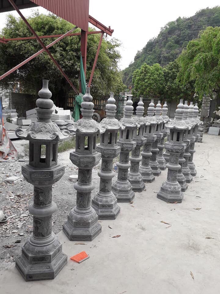 Khám phá đèn đá thờ cúng phong thủy, ý nghĩa