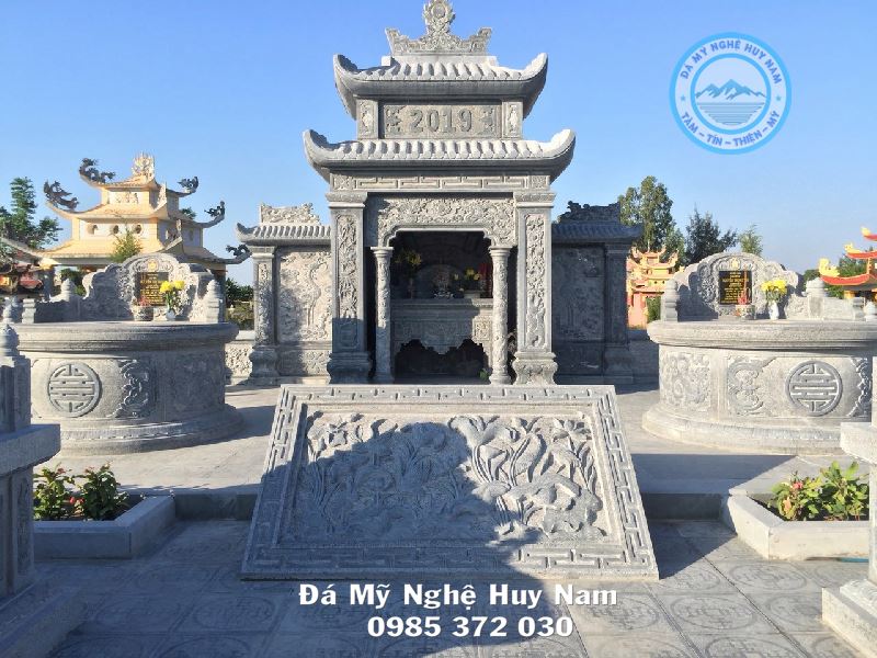 Thiết kế lăng mộ đá đẹp tại Ninh Bình, lăng mộ đá đẹp, lăng cánh đá