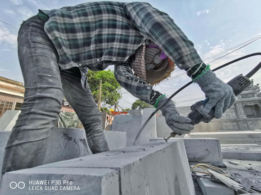 Ngắm nhìn làng nghề đá mỹ nghệ 500 tuổi dưới góc máy đời thường 9 Huawei chuvietha10