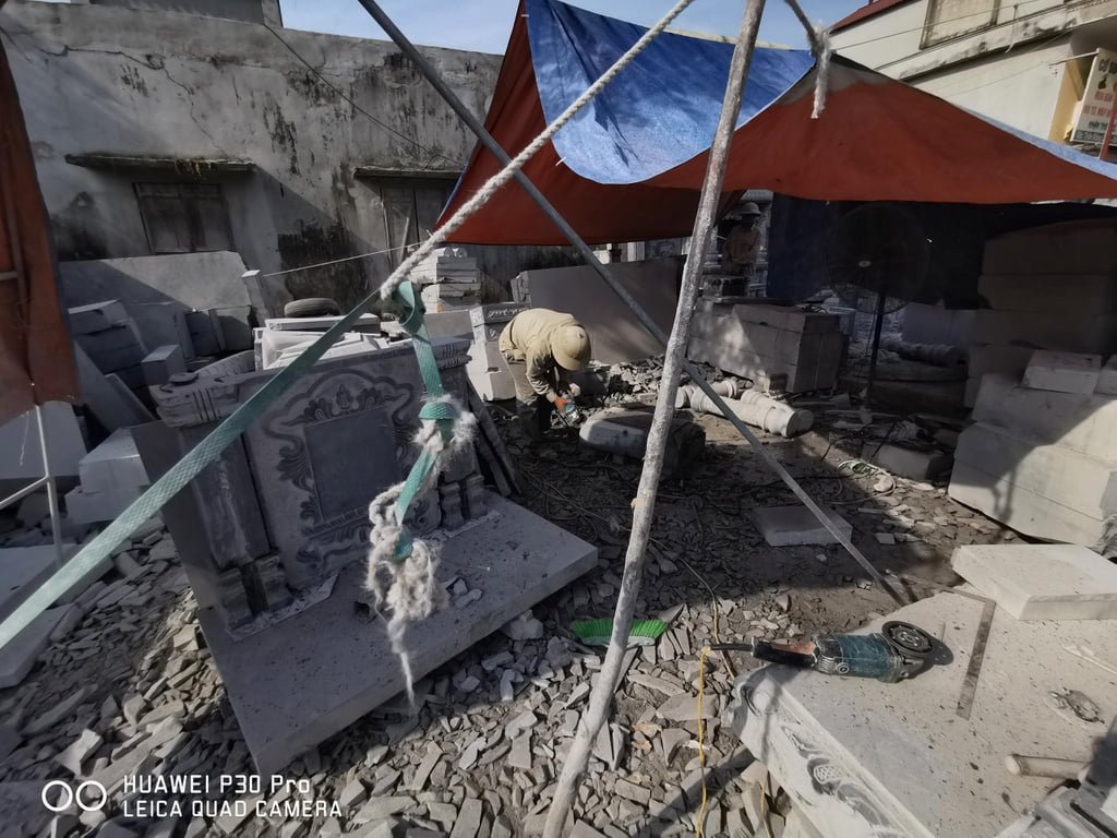 Ngắm nhìn làng nghề đá mỹ nghệ 500 tuổi dưới góc máy đời thường 6 Huawei chuvietha6