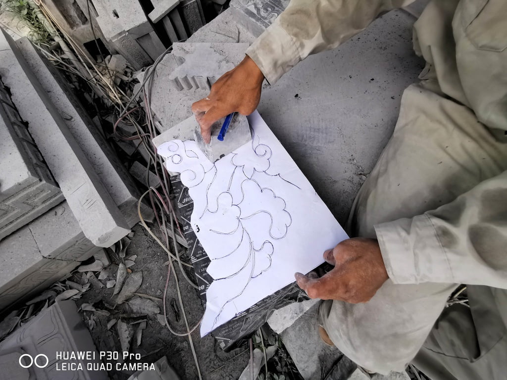 Ngắm nhìn làng nghề đá mỹ nghệ 500 tuổi dưới góc máy đời thường 8 Huawei chuvietha9