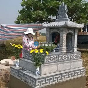 Mộ đá 1 mái MĐ-020