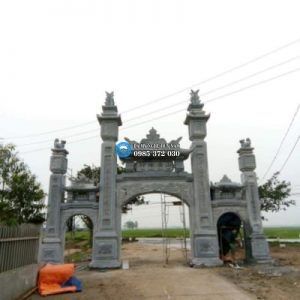 Cổng tam quan đá Đẹp CĐ-006