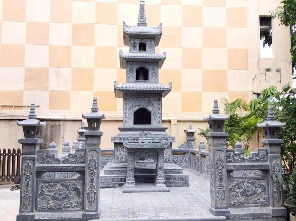 Báo giá xây dựng mẫu mộ tháp đá đẹp