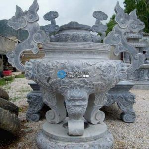 Lư hương đá LH-002