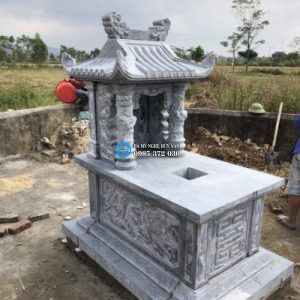 Mộ đá 1 mái MĐ-040 Mộ đá 1 mái MĐ-040