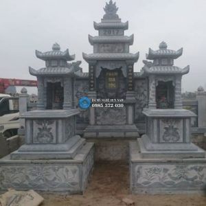 Mộ đá 2 mái MĐ-024 Mộ đá 2 mái MĐ-024