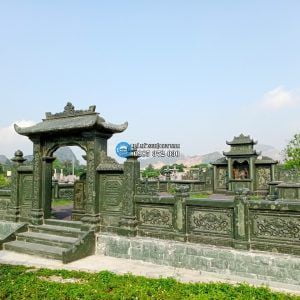 Xây dựng Khu Lăng Mộ Đá xanh rêu cao cấp tại Bình Dương 2019