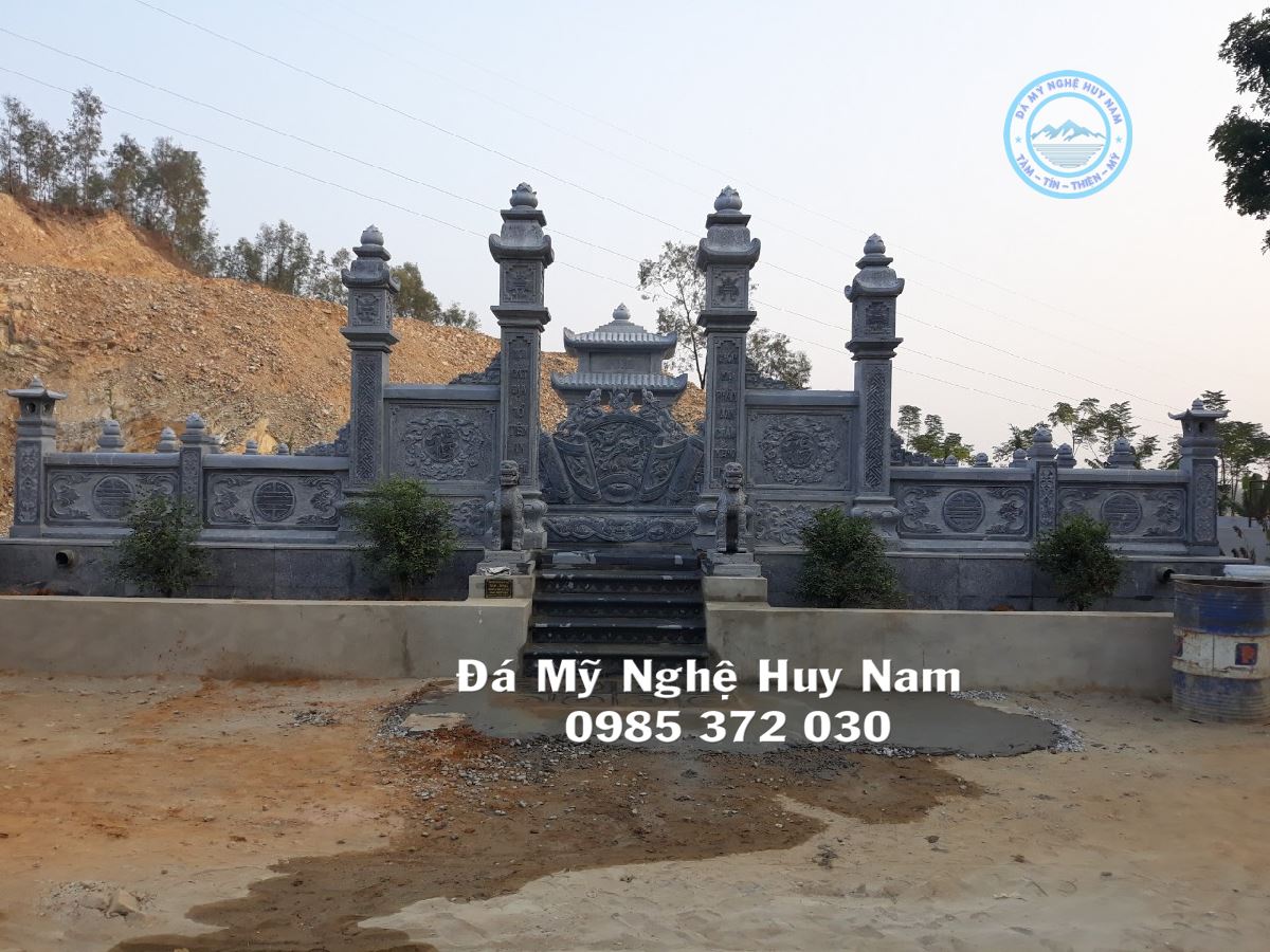 Hình ảnh cổng đá lăng mộ đẹp nhất - Đá mỹ nghệ Huy Nam