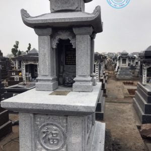 Mộ đá 2 mái bạt băm cao cấp tại Bắc Giang Mộ đá 2 mái bạt băm cao cấp tại Bắc Giang