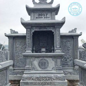 Mẫu lăng mộ đá đẹp MĐ-02