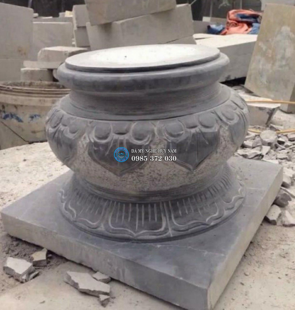 Chân tảng đá đẹp, những mẫu chân tảng đá kê cột được ưa chuộng nhất hiện nay 1 chân tảng đá, mẫu tảng bồng đá thông dụng nhất, tảng bồng đá đẹp, tảng chân cột đá