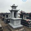 Mộ đá 2 mái bạt băm cao cấp tại Bắc Giang