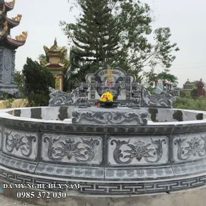 Mộ tròn đá ĐẸP MĐ-051 Mộ tròn đá ĐẸP MĐ-051