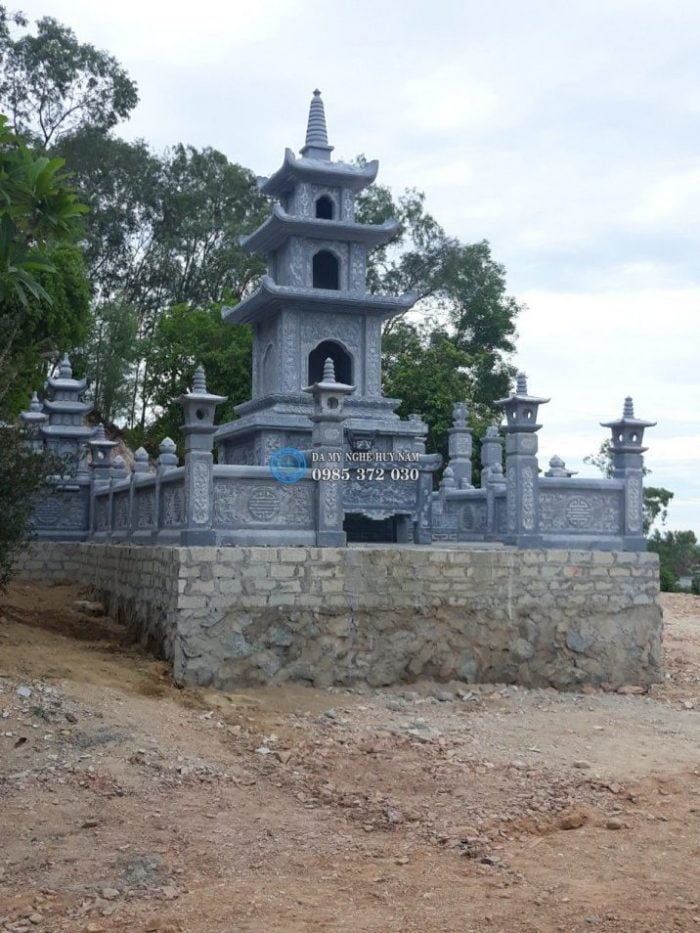 Mộ tháp đá - Kiến trúc năm 2020 3 mộ tháp đá đẹp