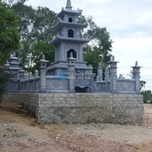 mộ tháp đá đẹp