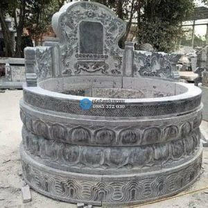 Mộ tròn đá - Mộ Đá Đẹp MĐ-053