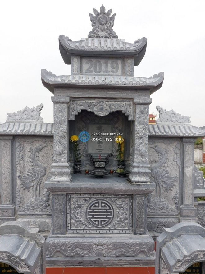 lăng thờ đá đẹp