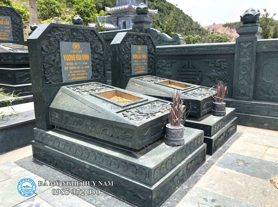 Bia mộ trẻ sơ sinh mộ trẻ em bằng đá cao cấp hợp phong thủy