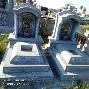 Mộ đá đôi, Mo da dep, mộ đá đơn giản đẹp. mộ đá tam cấpMẫu mộ đá tam cấp, mộ đá tam sơn
