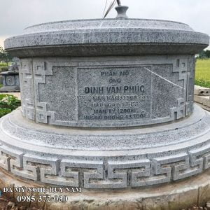 Mộ tròn đá băm bạt MĐ-085