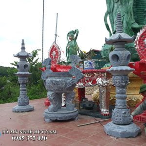Đỉnh hương đá, đèn tròn đá cho đình, chùa, Nhà thờ - ĐH 01 Đỉnh hương đá, đèn tròn đá cho đình, chùa, Nhà thờ - ĐH 01