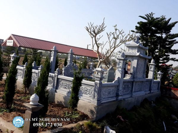Khu lăng mộ đá tại Nam Định kích thước 5,9x6,8m