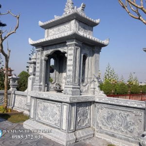 Lăng mộ đá hai mái, Lăng thờ đá hai đao mây, lăng mộ đá 2 đao, lang mo da, lang tho da