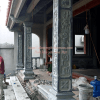 cột đá vuông, CỘT HIÊN ĐÁ NHÀ THỜ - MẪU CỘT VUÔNG ĐÁ XANH RÊU
