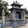Mẫu lăng thờ đá đơn hai mái MĐ-116