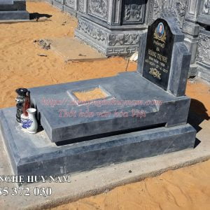 Mẫu mộ đá đẹp hiện đại nguyên khối