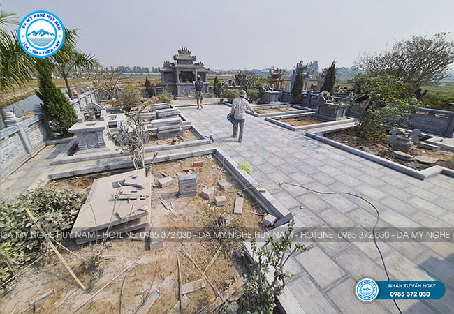 cải tạo khu lăng mộ đá