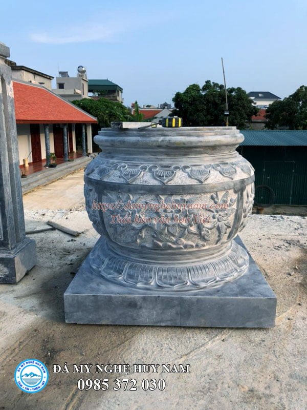 Đồ đá mỹ nghệ bằng đá - Đá Mỹ nghệ Huy Nam 2022 112 Mau tang da ke cot go dep tang bong da 1 1