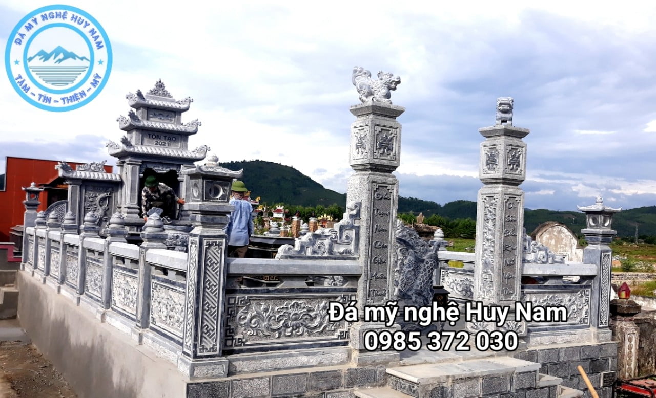 Đồ đá mỹ nghệ bằng đá - Đá Mỹ nghệ Huy Nam 2022 24 cot da da my nghe huy nam 14