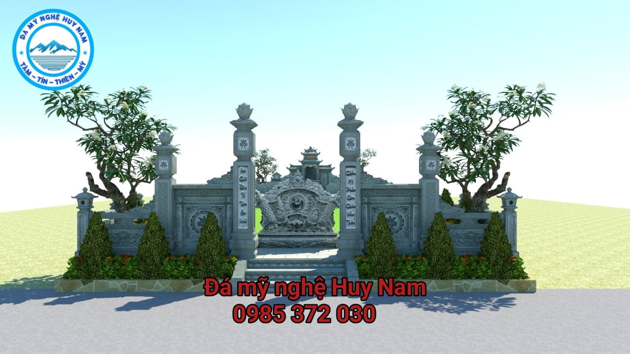 Đồ đá mỹ nghệ bằng đá - Đá Mỹ nghệ Huy Nam 2022 31 cot da da my nghe huy nam 24