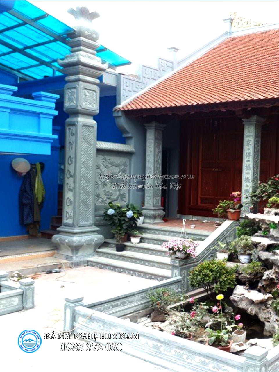 Đồ đá mỹ nghệ bằng đá - Đá Mỹ nghệ Huy Nam 2022 20 cot da da my nghe huy nam 6