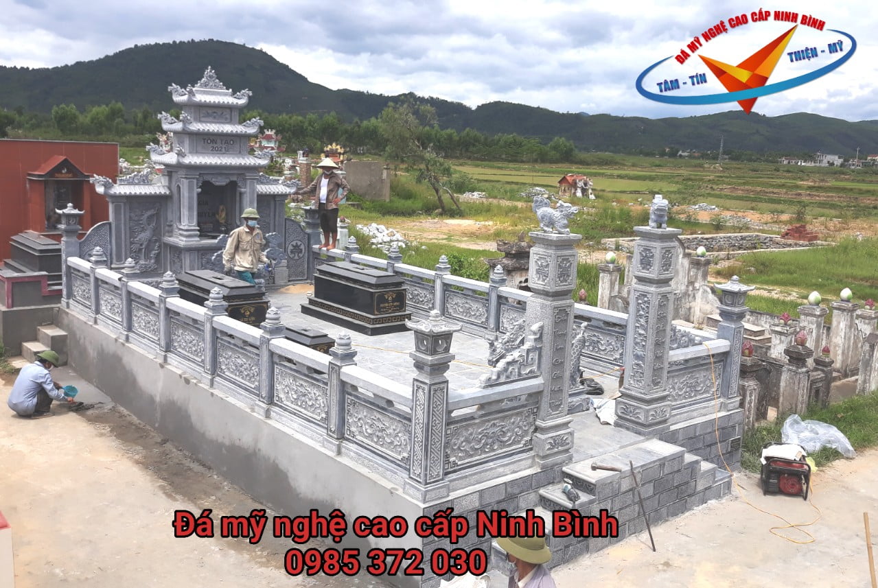 Đồ đá mỹ nghệ bằng đá - Đá Mỹ nghệ Huy Nam 2022 7 khu lang mo da da my nghe Huy Nam 12