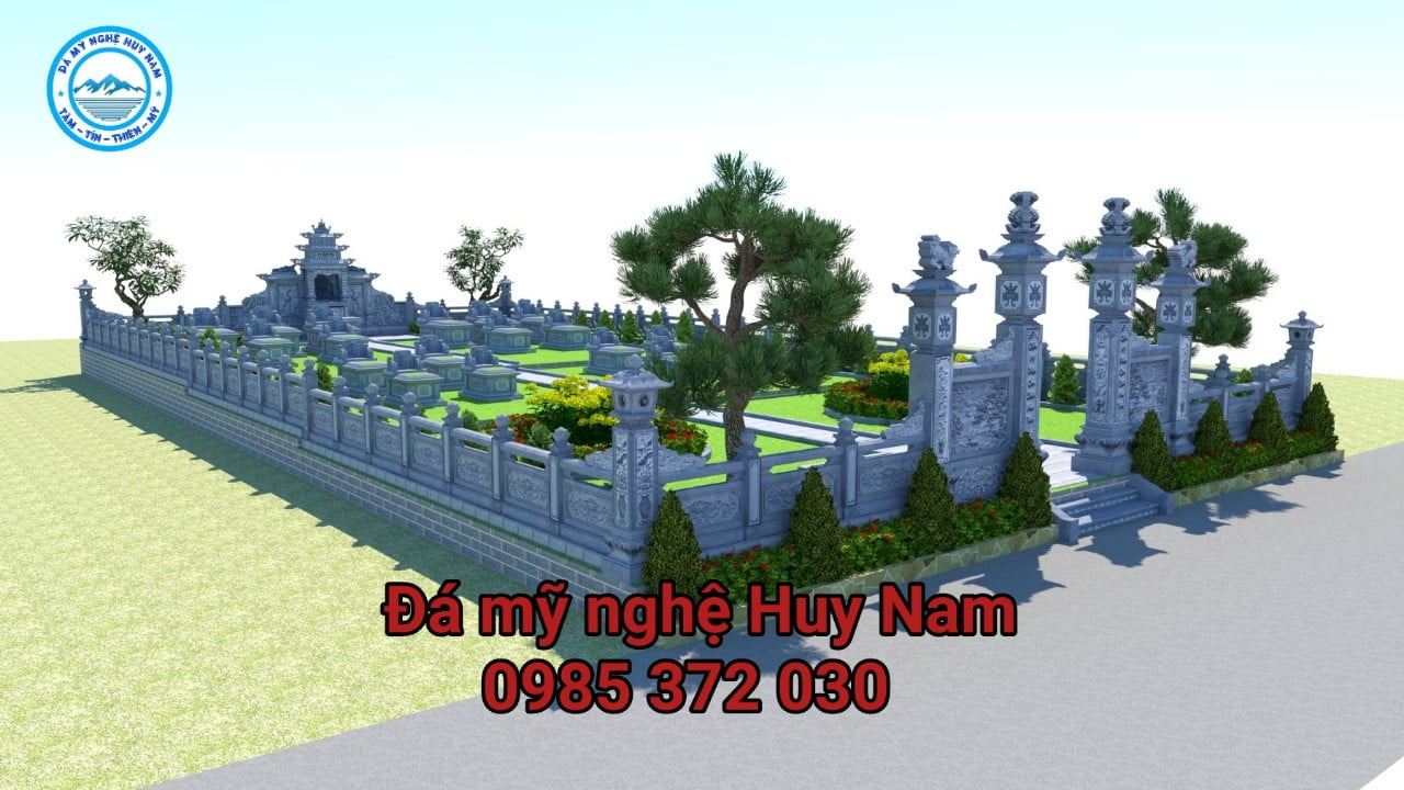 Đồ đá mỹ nghệ bằng đá - Đá Mỹ nghệ Huy Nam 2022 10 khu lang mo da da my nghe Huy Nam 18