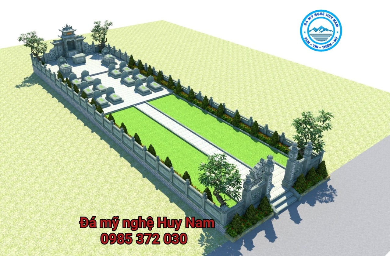 Đồ đá mỹ nghệ bằng đá - Đá Mỹ nghệ Huy Nam 2022 12 khu lang mo da da my nghe Huy Nam 21