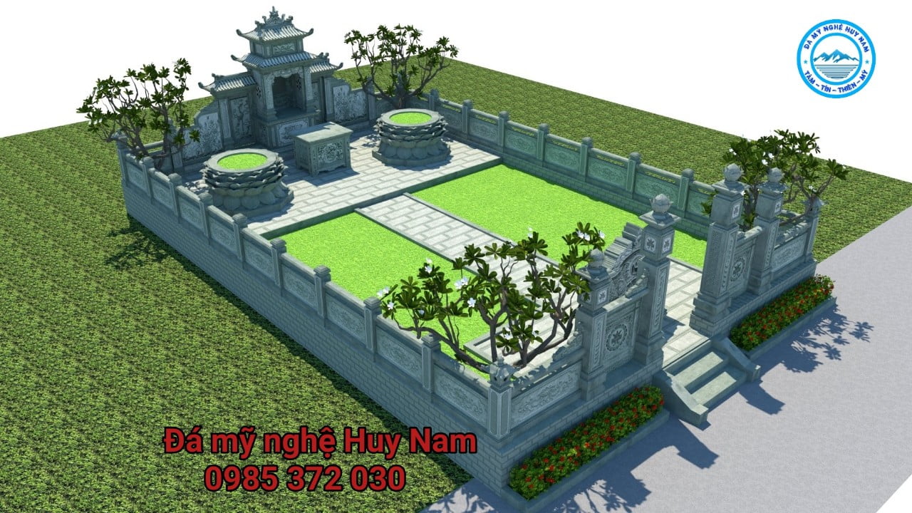 Đồ đá mỹ nghệ bằng đá - Đá Mỹ nghệ Huy Nam 2022 5 khu lang mo da da my nghe Huy Nam 7