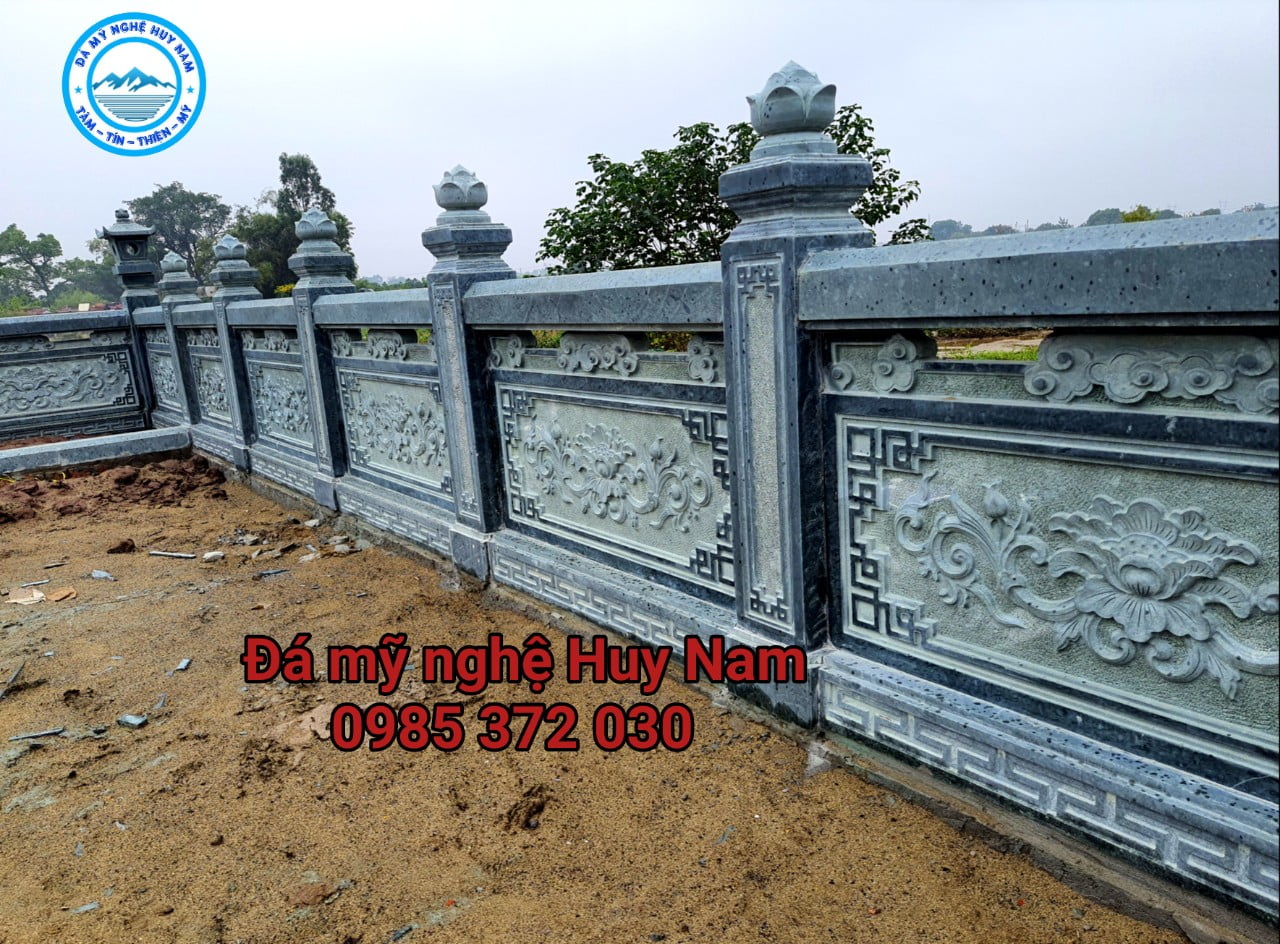 Đồ đá mỹ nghệ bằng đá - Đá Mỹ nghệ Huy Nam 2022 100 lan can da da my nghe Huy Nam 12