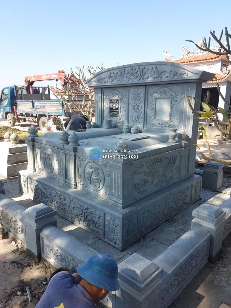 Đồ đá mỹ nghệ bằng đá - Đá Mỹ nghệ Huy Nam 2022 77 lang mo da 35