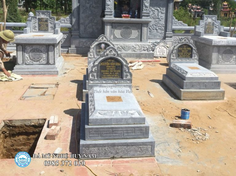 Đồ đá mỹ nghệ bằng đá - Đá Mỹ nghệ Huy Nam 2022 79 lang mo da 37