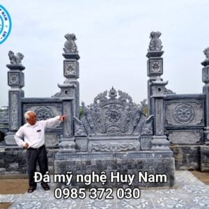 Khu Lăng mộ đá họ Nguyễn Đình 12 chi tại nghĩa trang xã Diễn Tháp – Diễn Châu – Nghệ An 2022 13 lang mo da co cap Ninh Binh 6