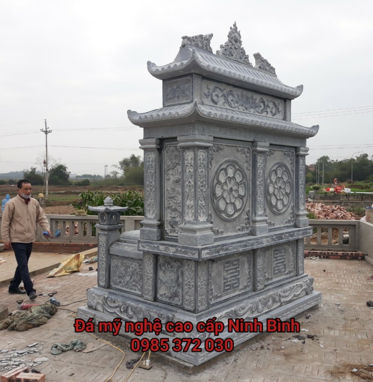 Đồ đá mỹ nghệ bằng đá - Đá Mỹ nghệ Huy Nam 2022 44 lang mo da da my nghe Huy Nam 17