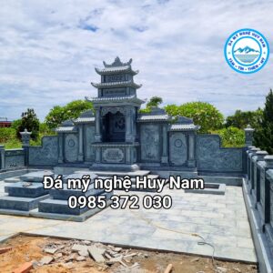 Lăng thờ cánh 3 mái của gia đình chú Chinh tại xã Diễn Phong-Diễn Châu-Nghệ An 8 khu lang mo chu Chinh Nghe an 19 1