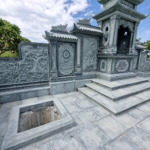 Lăng thờ cánh 3 mái của gia đình chú Chinh tại xã Diễn Phong-Diễn Châu-Nghệ An 11 khu lang mo chu Chinh Nghe an 25 1