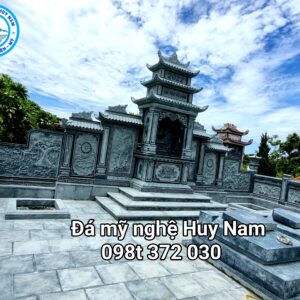 Lăng thờ cánh 3 mái của gia đình chú Chinh tại xã Diễn Phong-Diễn Châu-Nghệ An 2 khu lang mo chu Chinh Nghe an 4 2