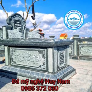 Mộ đá khu lăng mộ họ Nguyễn Xuân tại Nam Định 5 Hoan thanh lap da khu lang mo cho nguyen xuan tai nam dinh 36