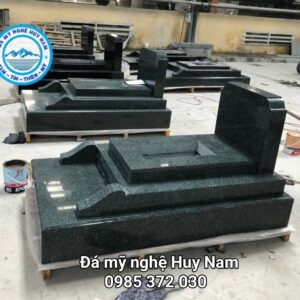 Mẫu Mộ bằng đá granite tự nhiên nguyên khối MĐ008
